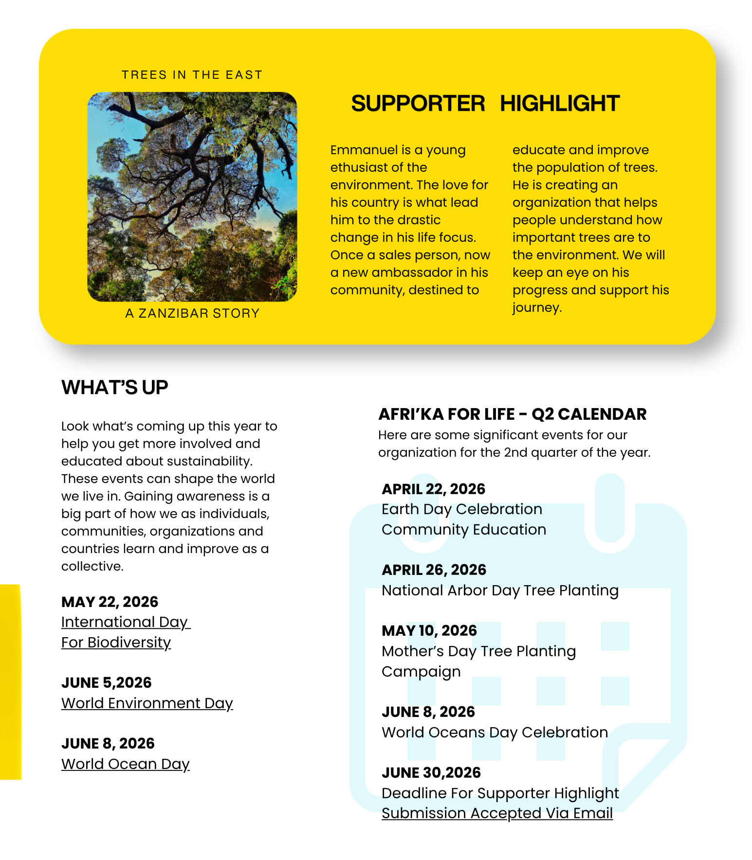 Know the earth celebration dates for 2026